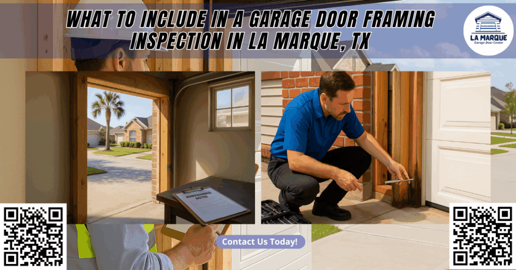 What to Include in a Garage Door Framing Inspection in La Marque, TX - La Marque Garage Door Center