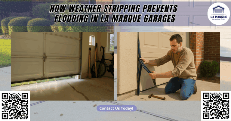 How Weather Stripping Prevents Flooding in La Marque Garages - La Marque Garage Door Center