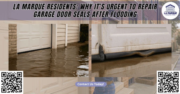 La Marque Residents: Why It’s Urgent to Repair Garage Door Seals After Flooding - La Marque Garage Door Center