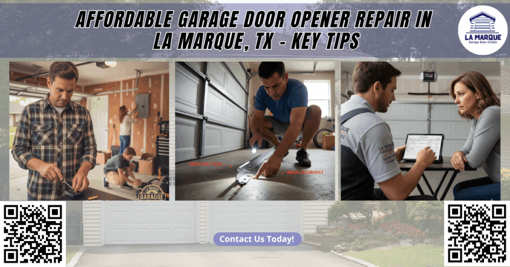 Affordable Garage Door Opener Repair in La Marque, TX: Key Tips for Homeowners - La Marque Garage Door Center